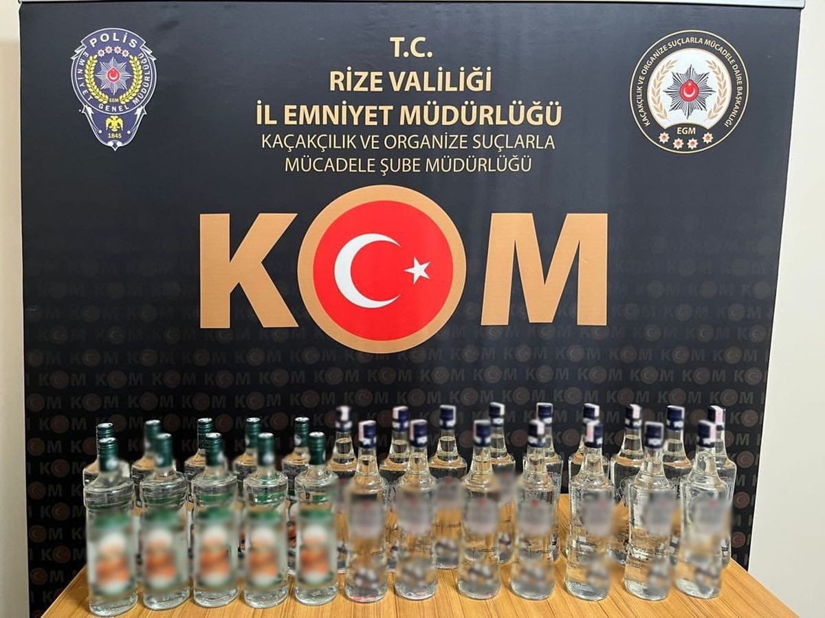 Rize\'de Kaçakçılık Operasyonu: 45 Gözaltı