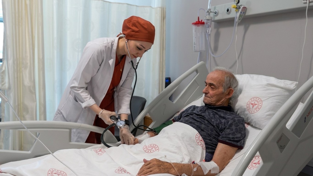 Şehit babasına kapalı kalp ameliyatı