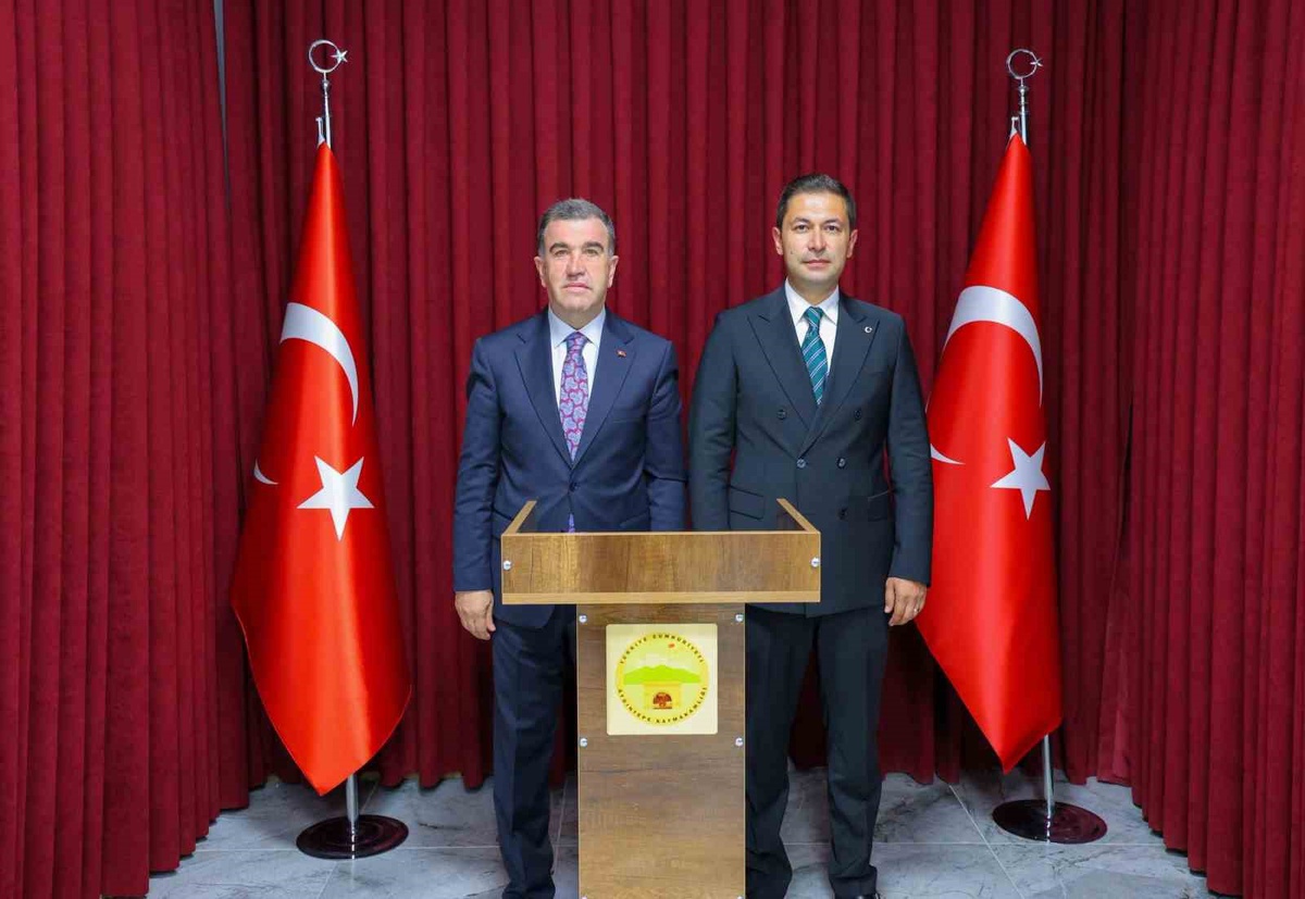 Vali Eldivan’dan Kaymakam Yıldırım’a hayırlı olsun ziyareti