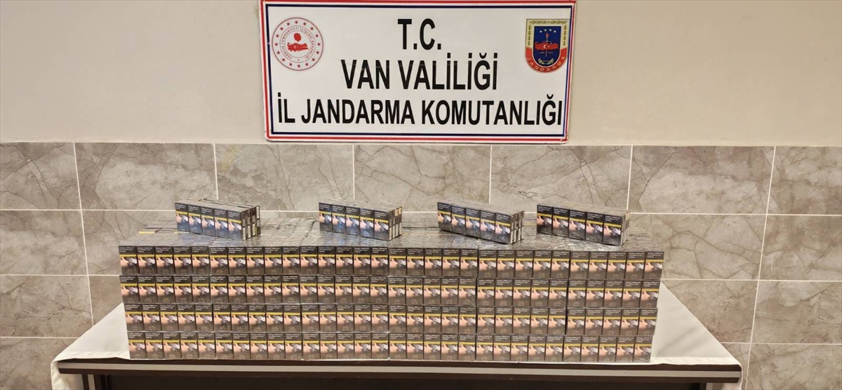 Van\'da 42 Bin Kaçak Sigara Ele Ge geçirildi