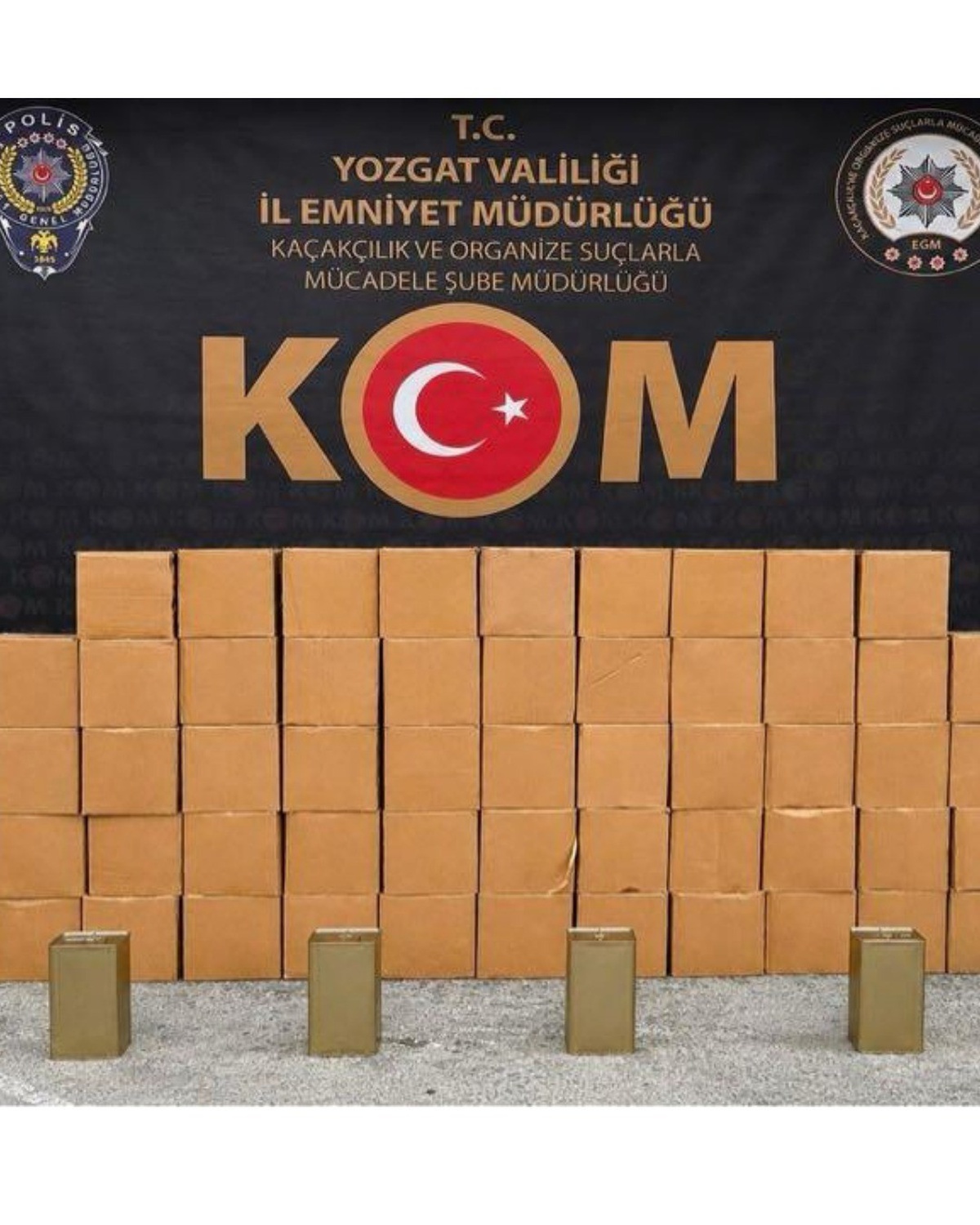 Yozgat\'ta Kaçak Yağ Operasyonu