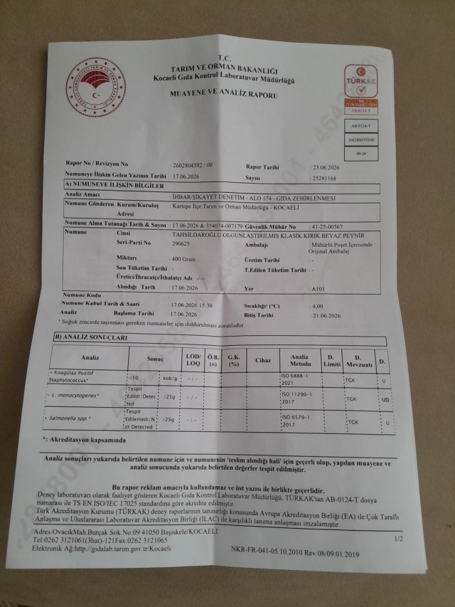 Zincir marketlerde satılan ünlü peynirde büyük tehlike! Toplatma kararı alındı