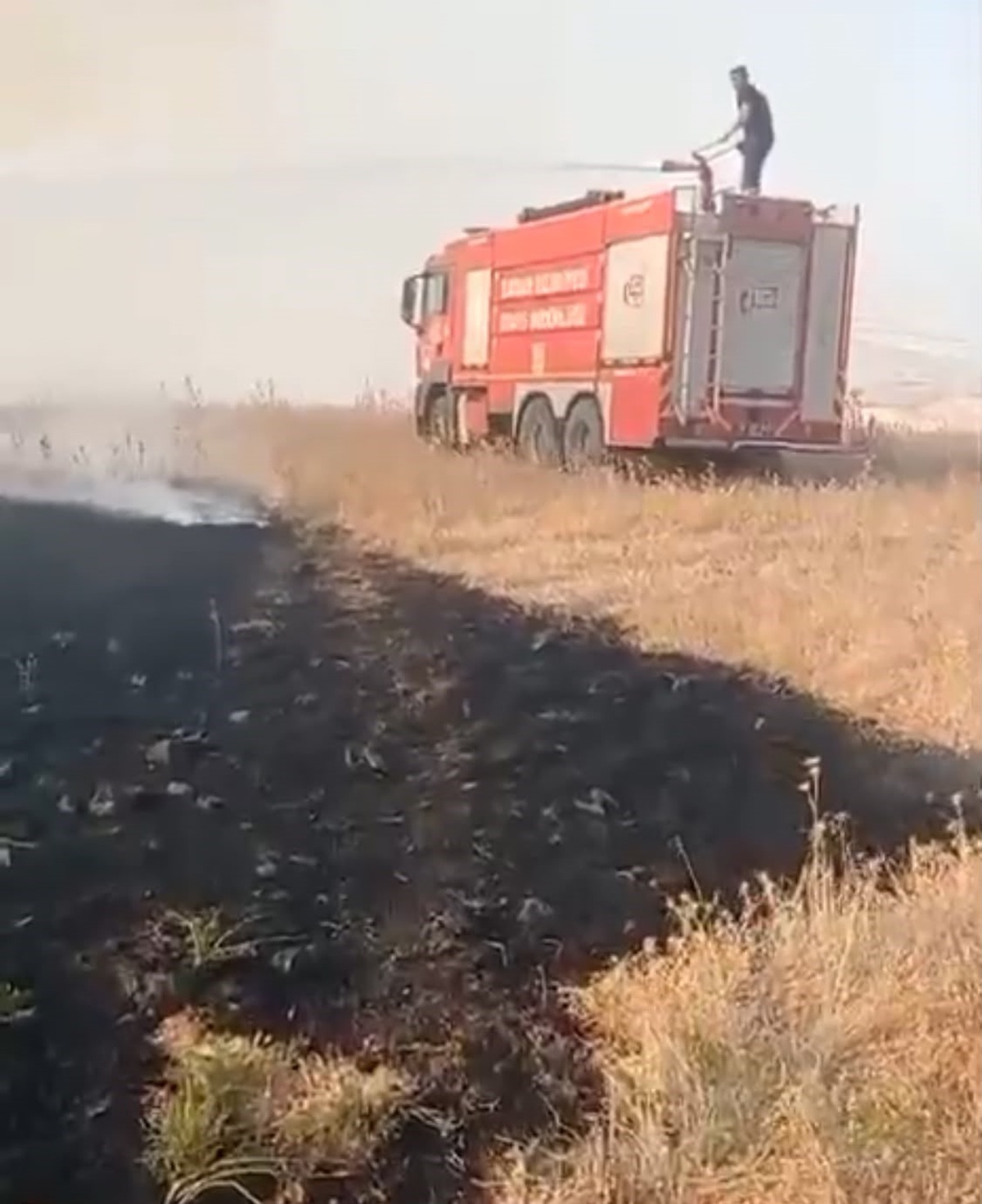 Batman’da 150 dönümde etkili olan anız yangını söndürüldü