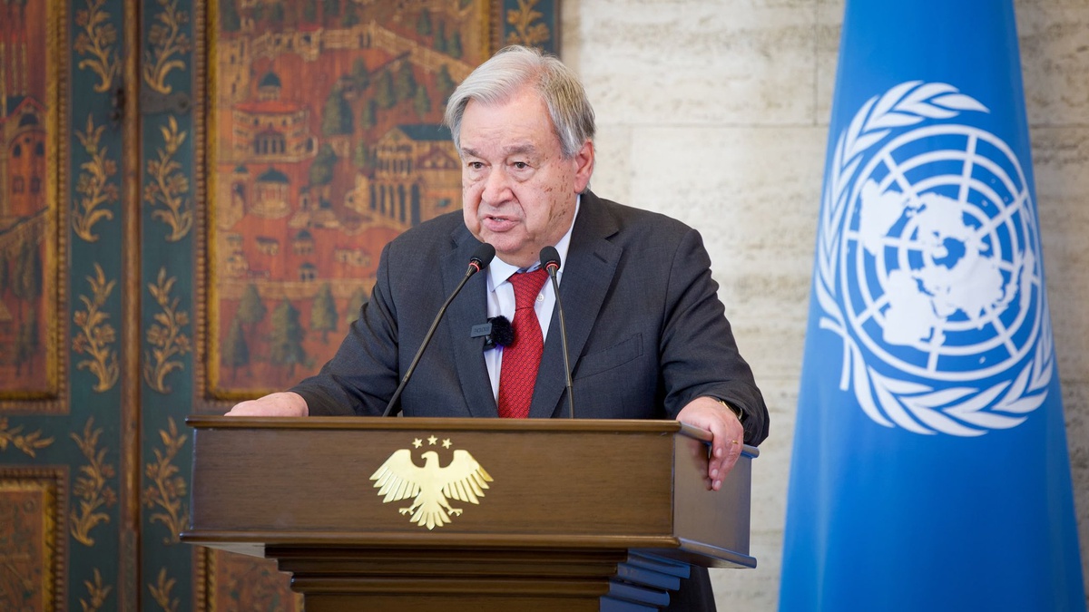 Guterres\'ten Suriye\'ye Destek Mesajı