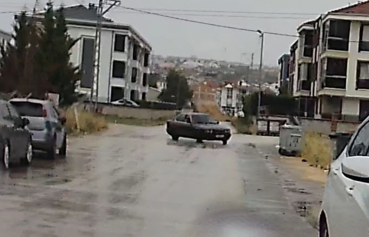 İnegöl\'de Drift Yapan Sürücüye Cezalar