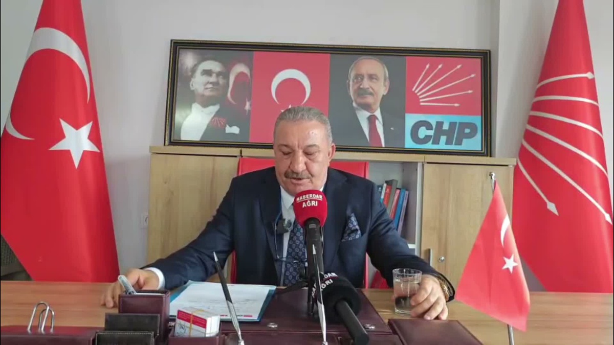 CHP Ağrı\'nın yeni başkanı Varol hedeflerini açıkladı