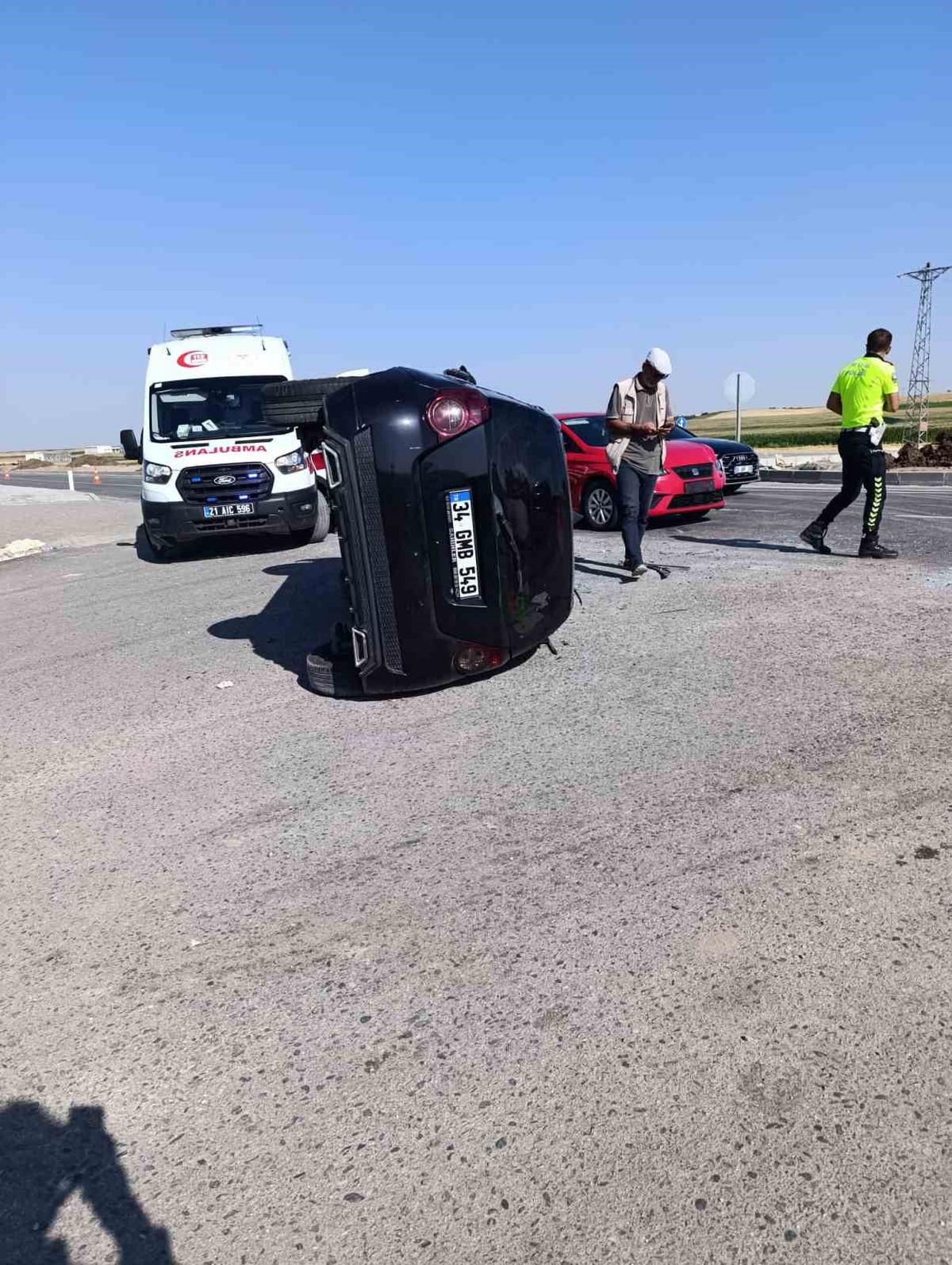 Diyarbakır\'da Trafik Kazası: 3 Yaralı