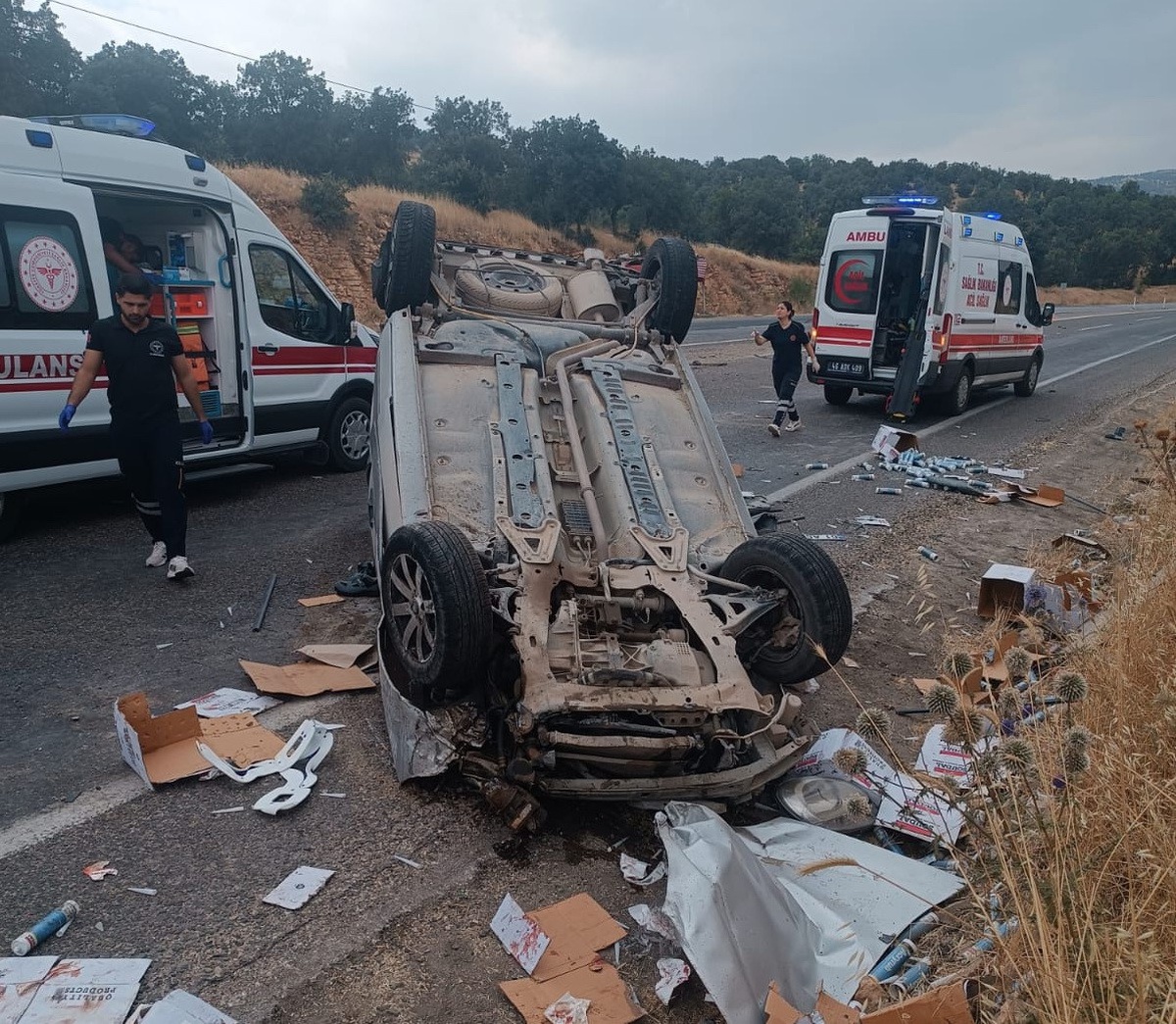 Adıyaman\'da Trafik Kazası: 4 Yaralı