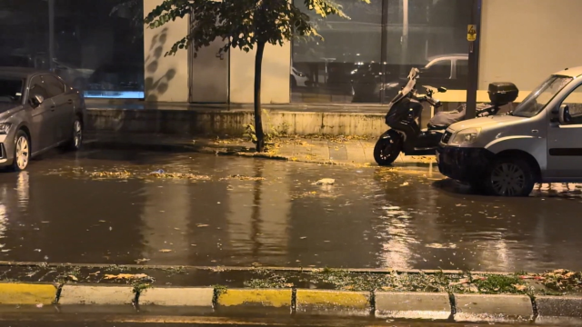 İstanbul'da beklenen yağış başladı
