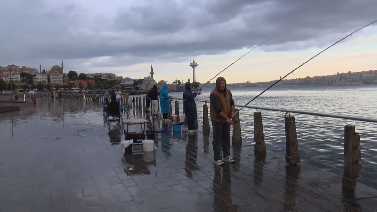 İstanbul\'da Şiddetli Yağmur! 