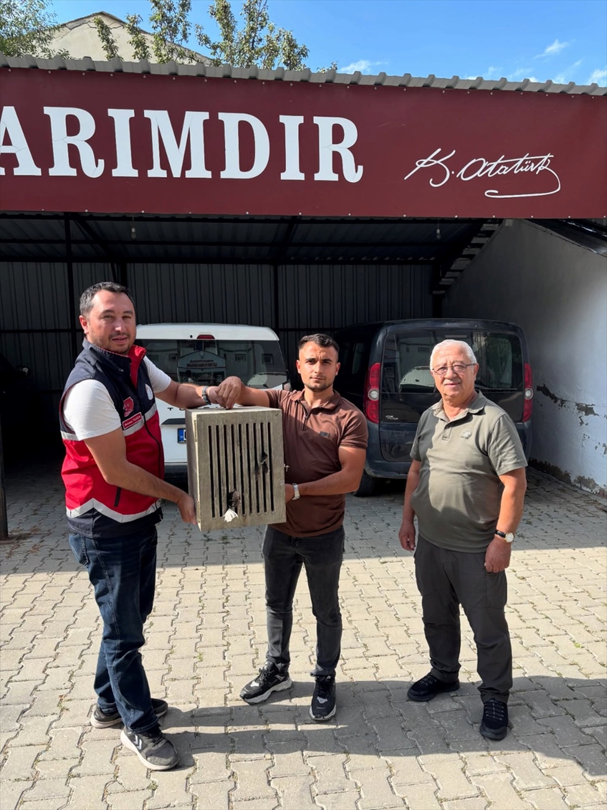 Yaralı Leylek Koruma Altına Alındı
