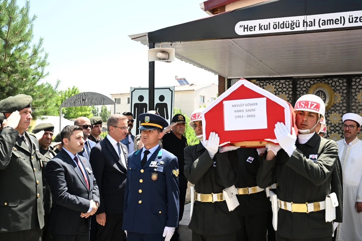 Kıbrıs Gazisi Mevlüt Göşker Son Yolculuğuna Uğurlandı