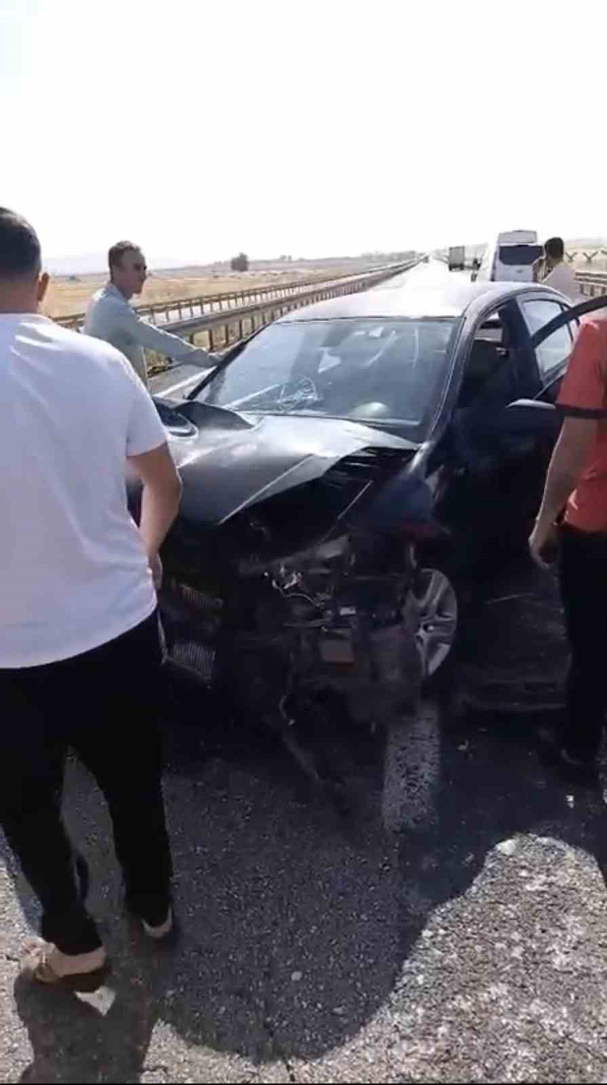 Nusaybin\'de Trafik Kazası: 1 Yaralı