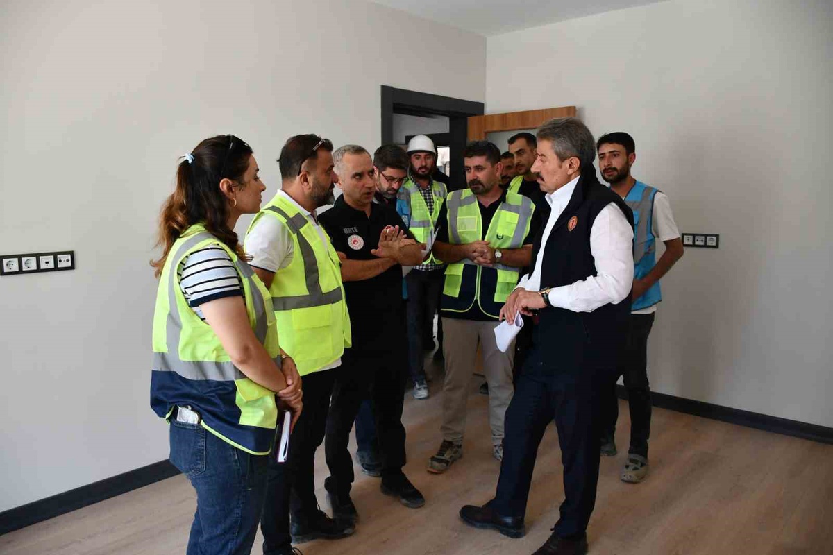 Milletvekili Tatar’dan Şırnak’taki konut projesine saha incelemesi