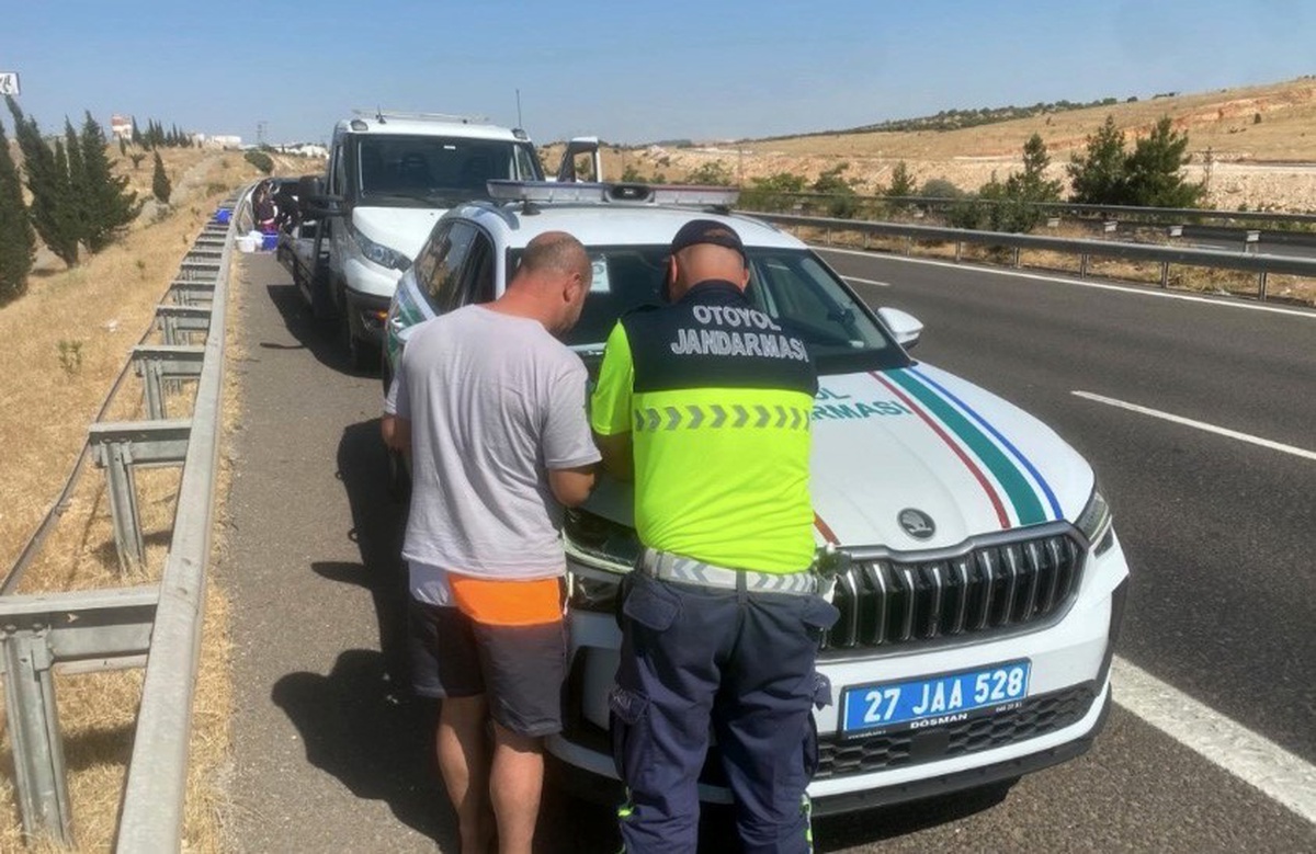Gaziantep\'te Ters Yönde Seyir Eden Sürücüye 90 Bin TL Ceza