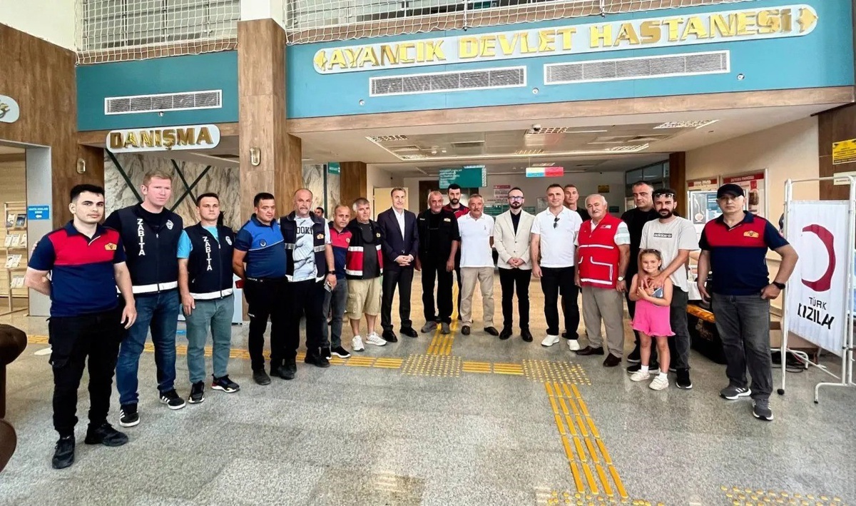 Ayancık’ta kan bağışı seferberliği