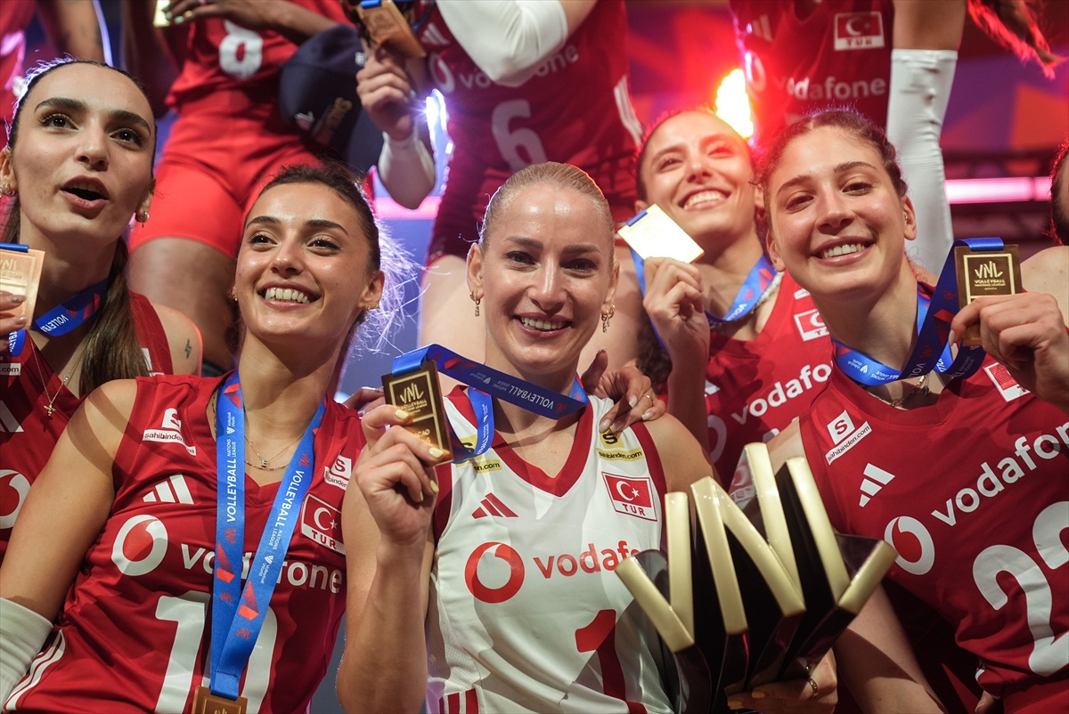 A Milli Kadın Voleybol Takımı Şampiyon!