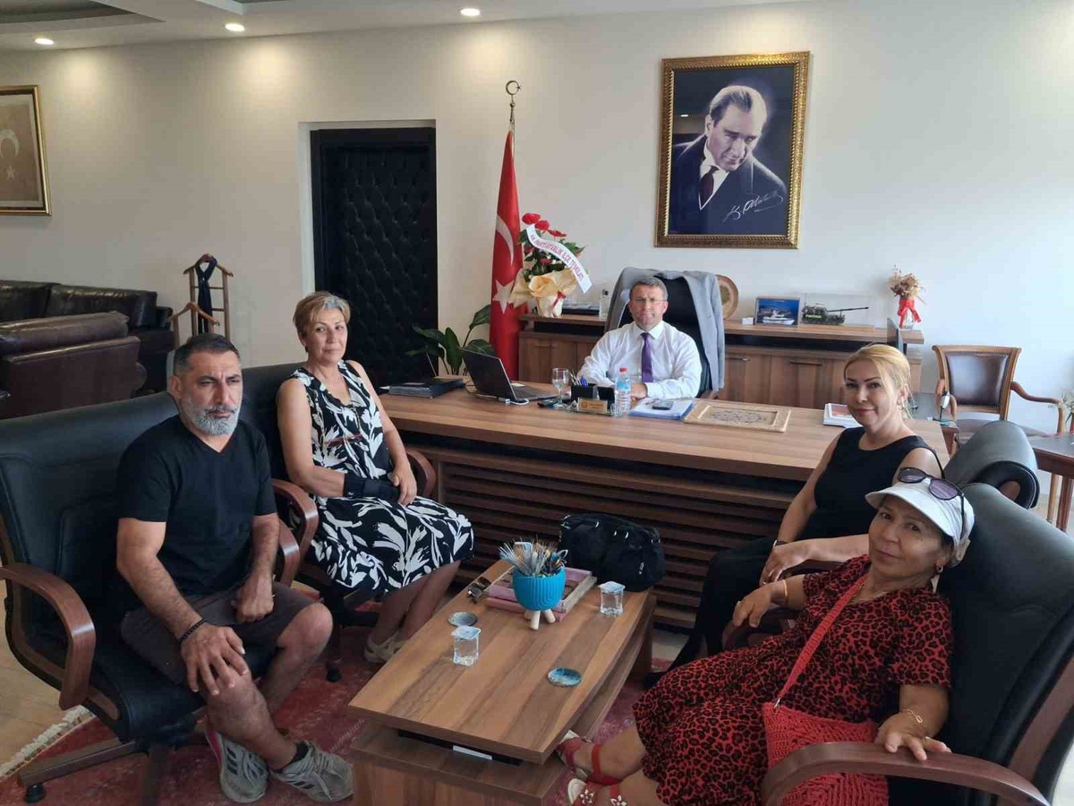 Engelli Derneğinden Kaymakam\'a Ziyaret