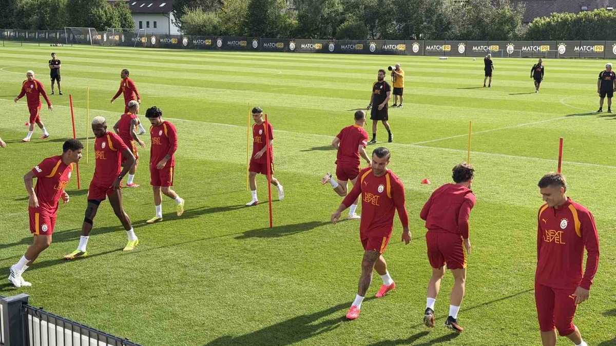 Galatasaray\'dan Avusturya\'da Venezia maçı hazırlığı