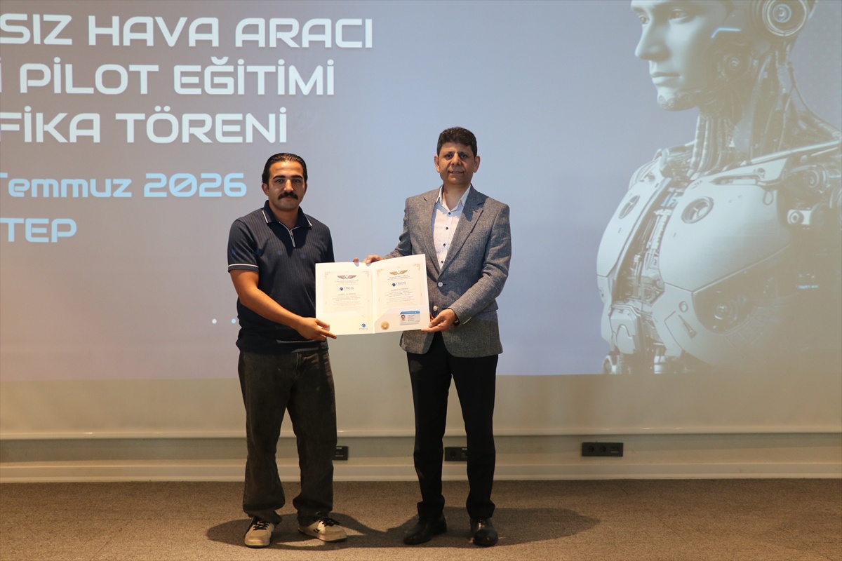 Drone Destekli Eğitim Gaziantep\'te Gerçekleşti