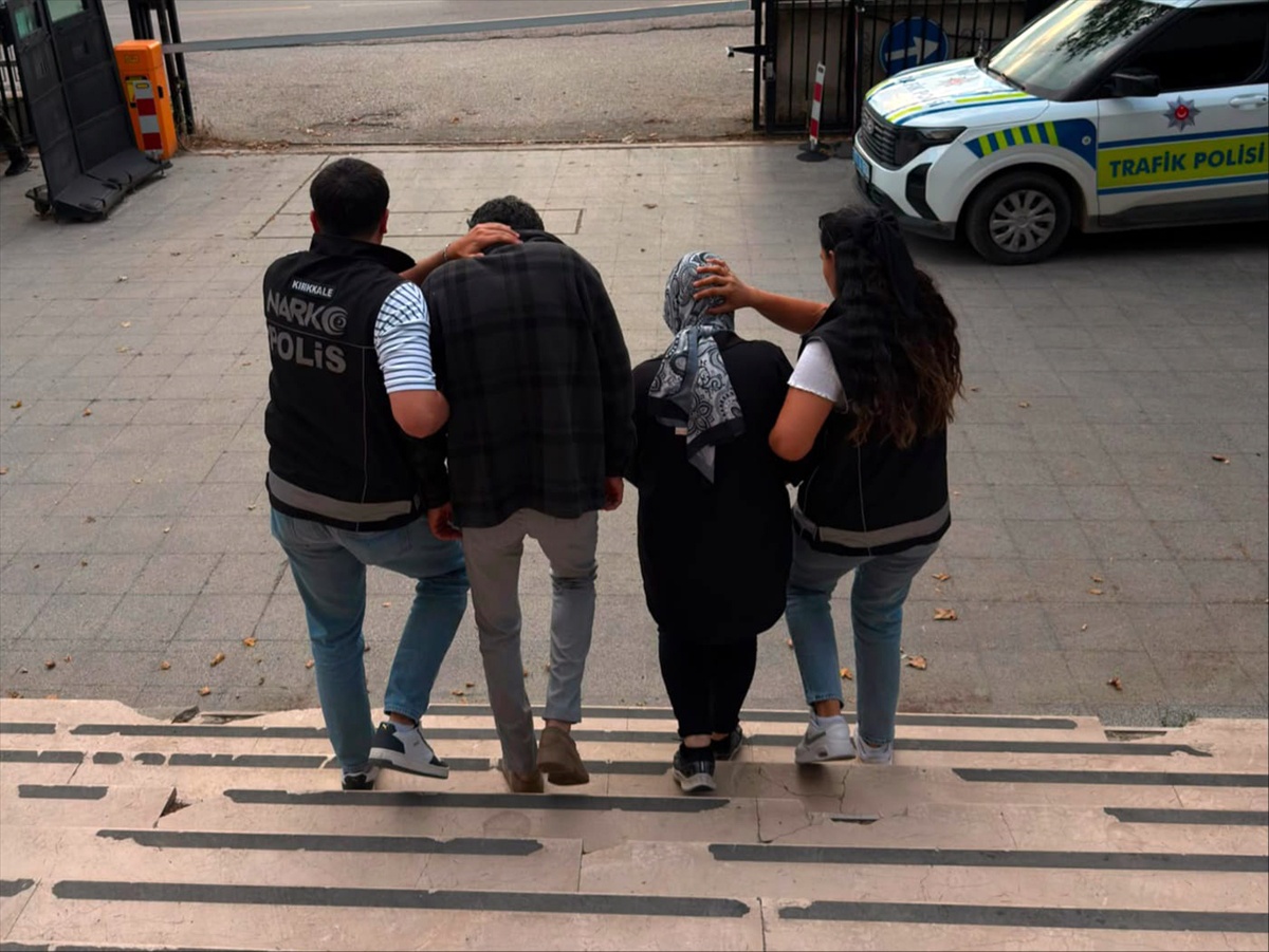 Kırıkkale’de uyuşturucu operasyonu: 2 tutuklama