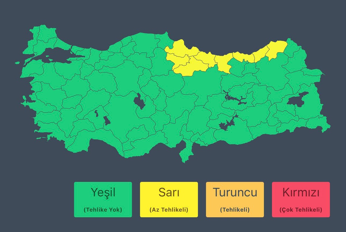 Doğu Karadeniz\'e Uyarı