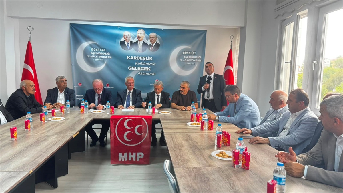 MHP Boyabat Kongresi Yapıldı