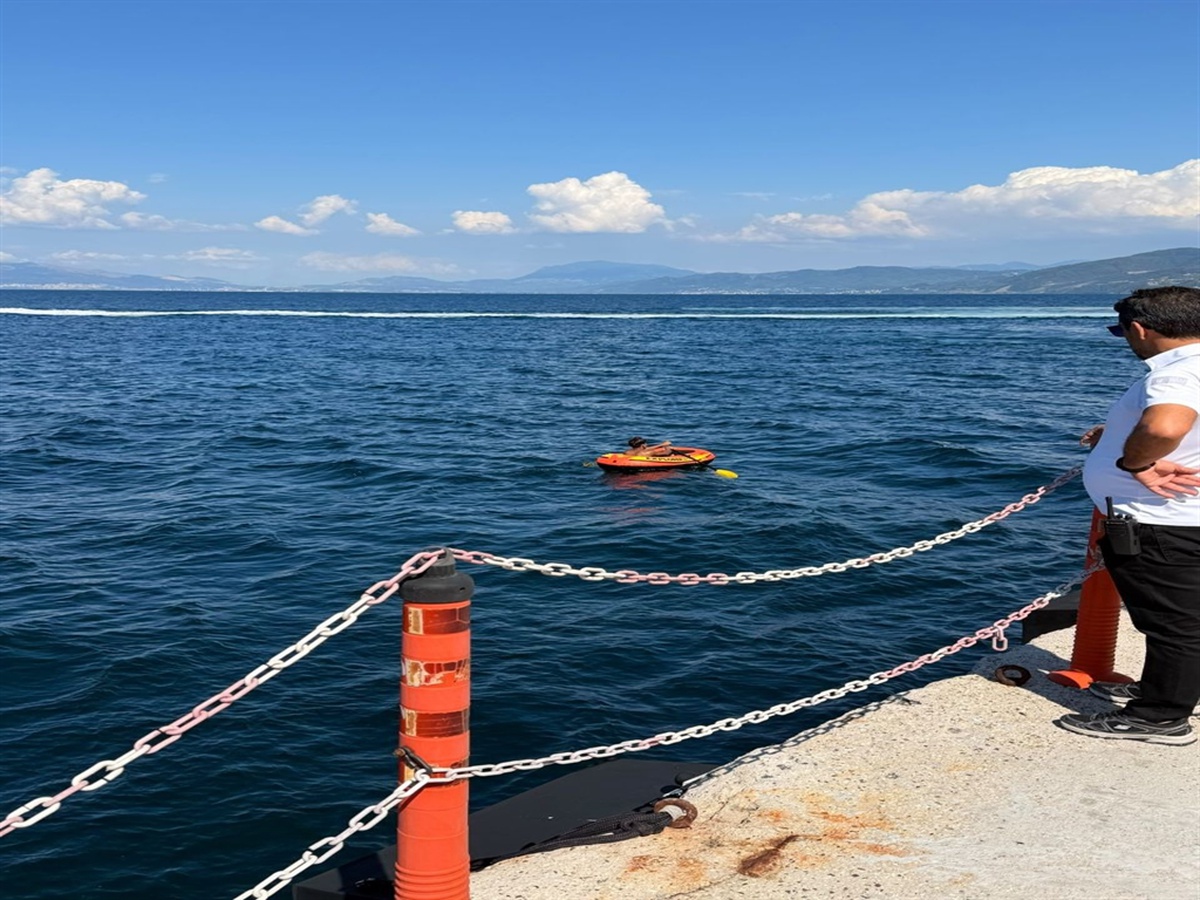 Mudanya\'da Kurtarılan Genç