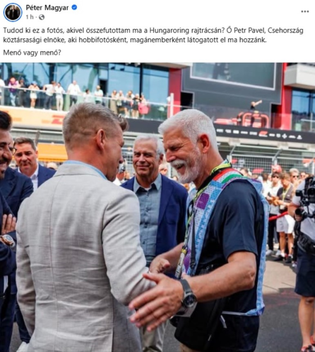 Çekya Cumhurbaşkanı Petr Pavel, koltuğunu bırakıp Formula 1'de foto muhabiri oldu