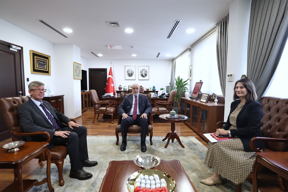 Kulaklıkaya Litvanya Büyükelçisi\'ni Kabul Etti