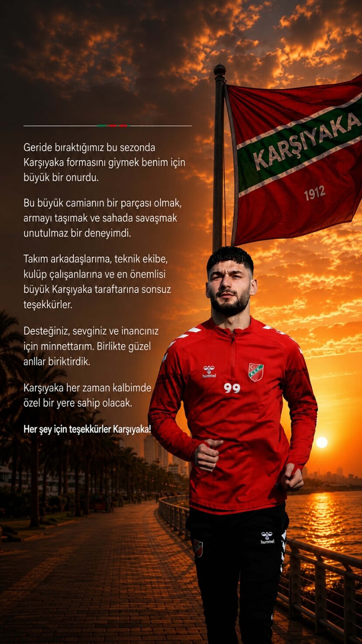 Ethem Örgev Karşıyaka\'ya Veda Etti