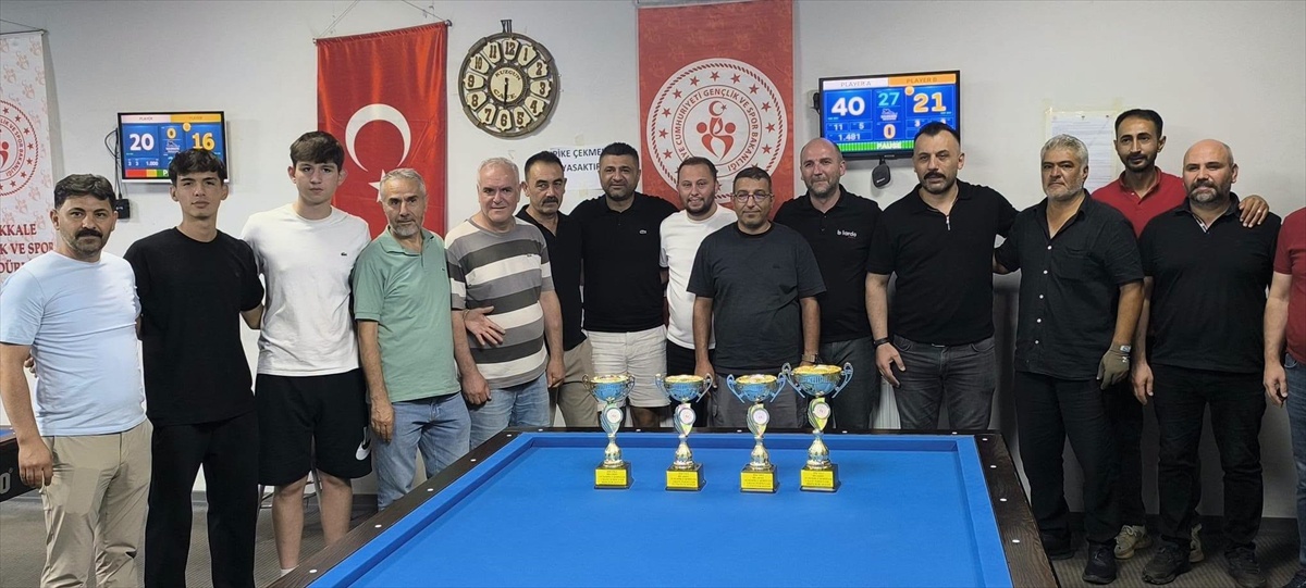 Kırıkkale\'de 15 Temmuz Bilardo Turnuvası