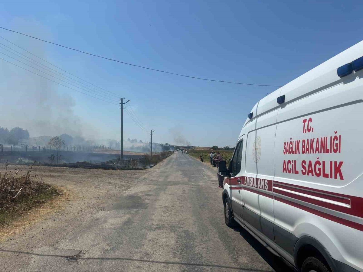Lüleburgaz\'da Yangın Kontrol Altına Alındı