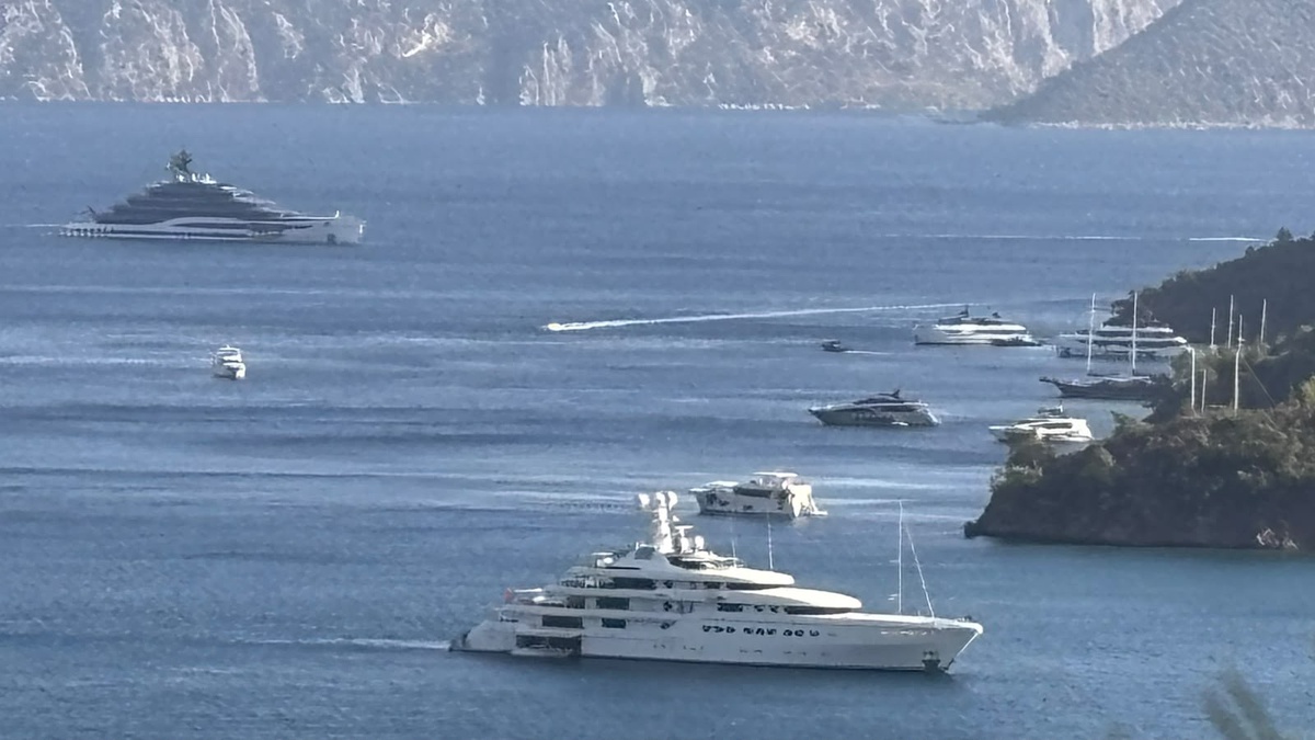 Marmaris\'teki Süperyat Çekim Merkezi