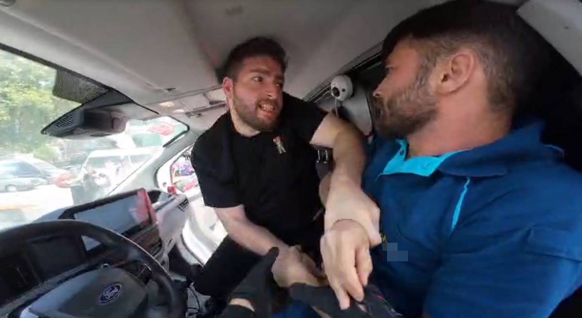 Trafikteki Tartışma Kavgaya Dönüştü