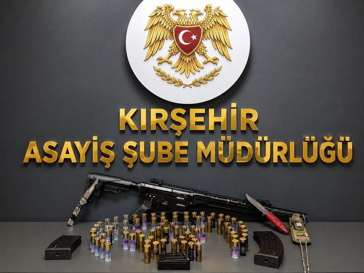 Kırşehir\'de Uyuşturucu ve Silah Operasyonu