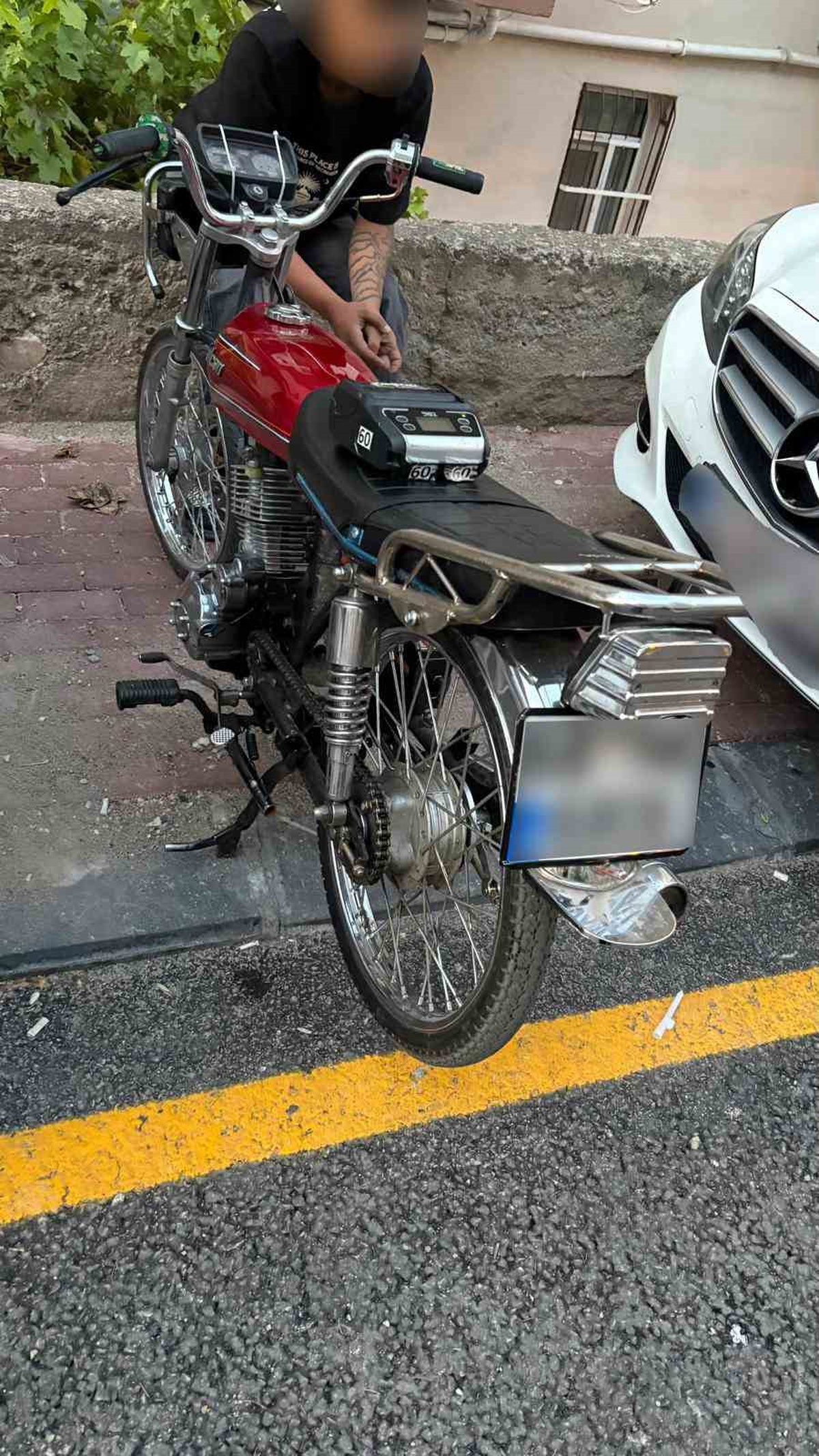Kırşehir\'de Aykırı Motosiklet Denetimi