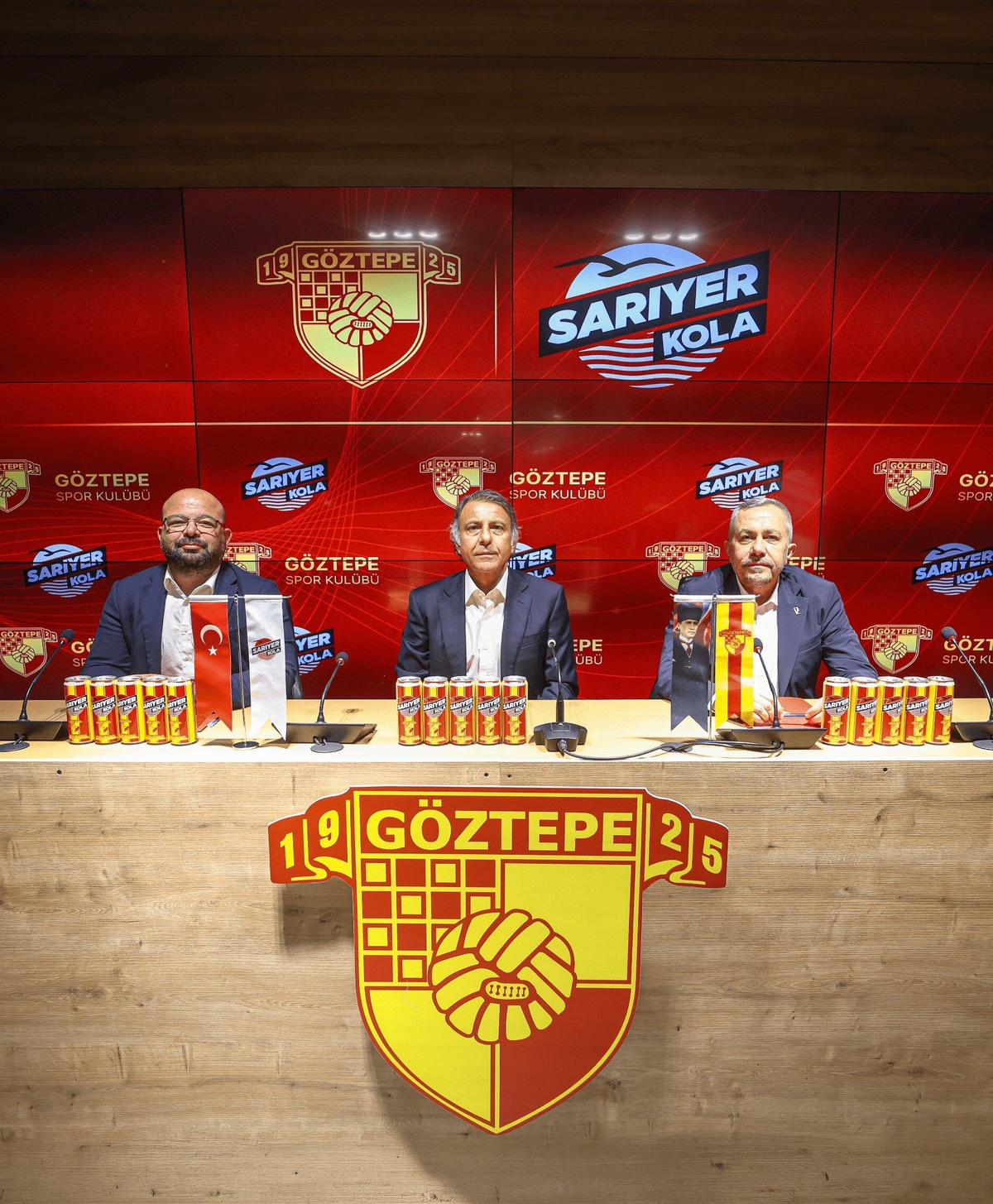 Sarıyer Kola, Göztepe Spor Kulübü’nün Yeni Sponsoru Oldu