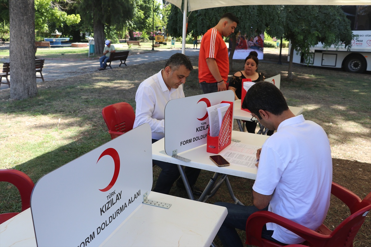 Muhtarlardan Kan Bağışı Kampanyasına Destek