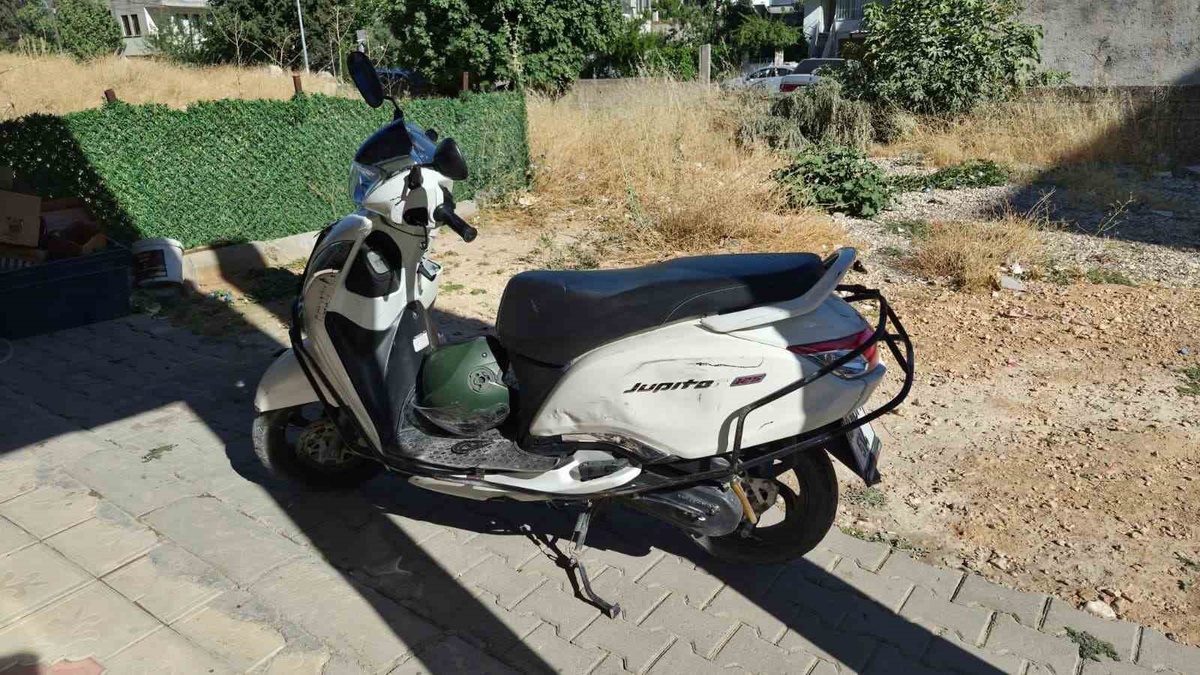 Adıyaman\'da Motosiklet Kaza Yaptı