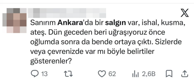 Ankara'da salgın paniği! Gözlerin çevrildiği Yavaş cephesi sessizliğini bozdu