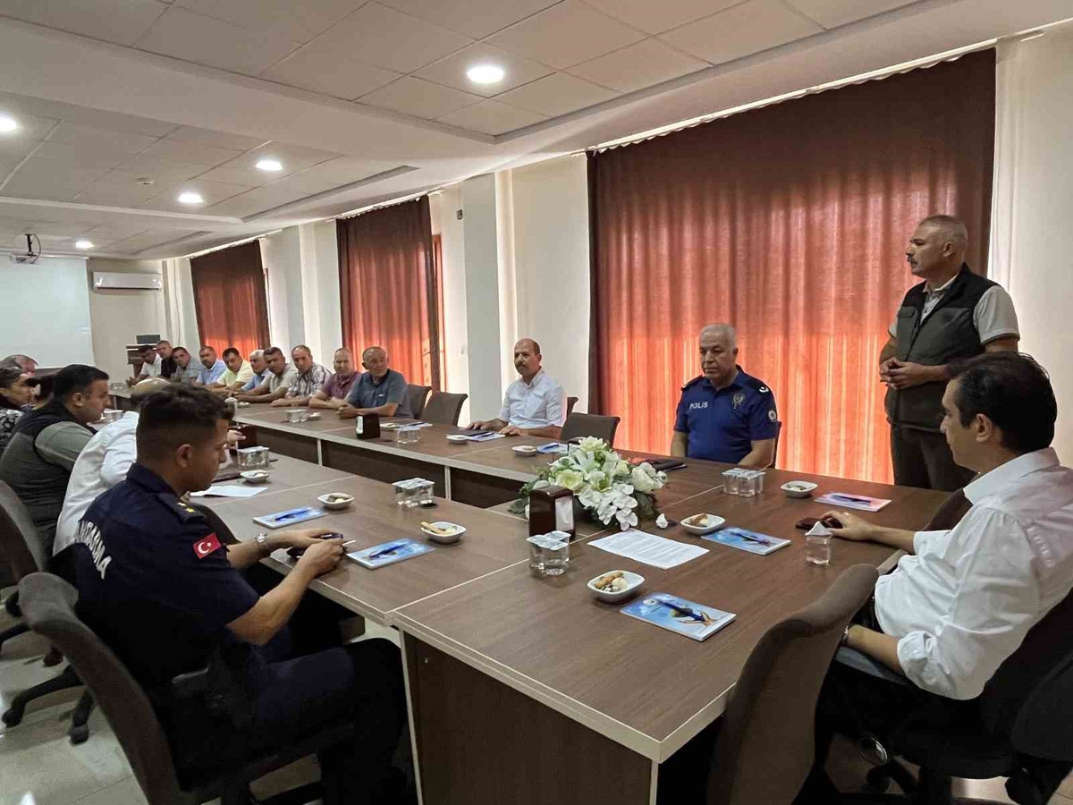 Orman Yangınları ile Mücadele Toplantısı