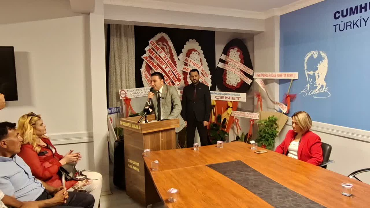 CHP Osmaniye\'de Değişim Süreci Başlıyor