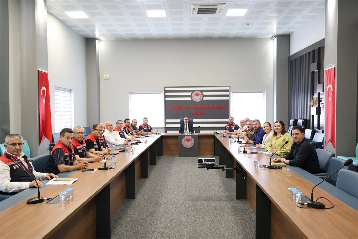 Edirne\'de Tarım Koordinasyon Toplantısı