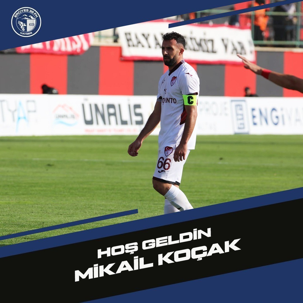 Erciyes 38 FK, Mikail Koçak ile Anlaştı