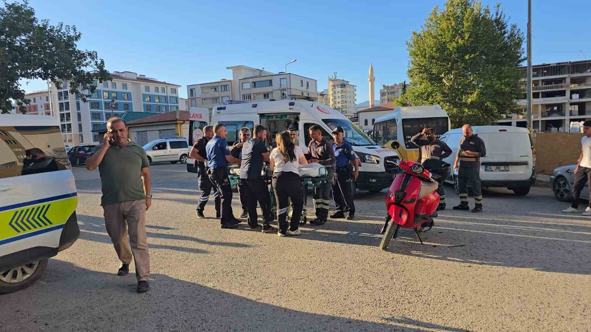 Gaziantep\'te Motosiklet Kazası