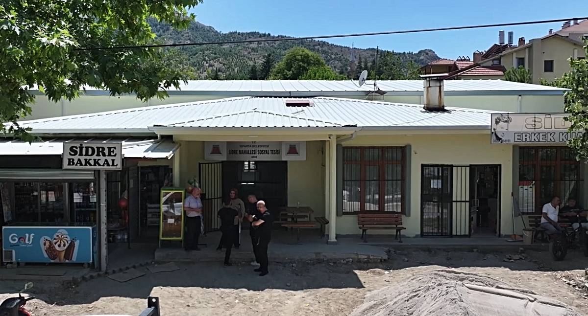 Isparta’da Sidre Mahallesi Sosyal Tesisi yenileniyor