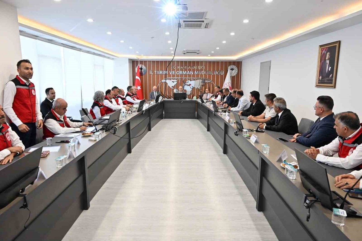 Manisa Tarım Değerlendirme Toplantısı Yapıldı