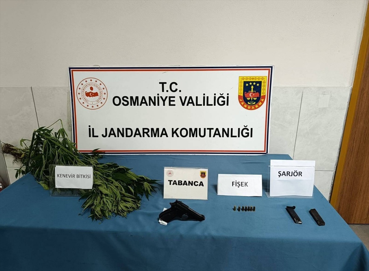 Osmaniye\'de Dronlu Uyuşturucu Operasyonu