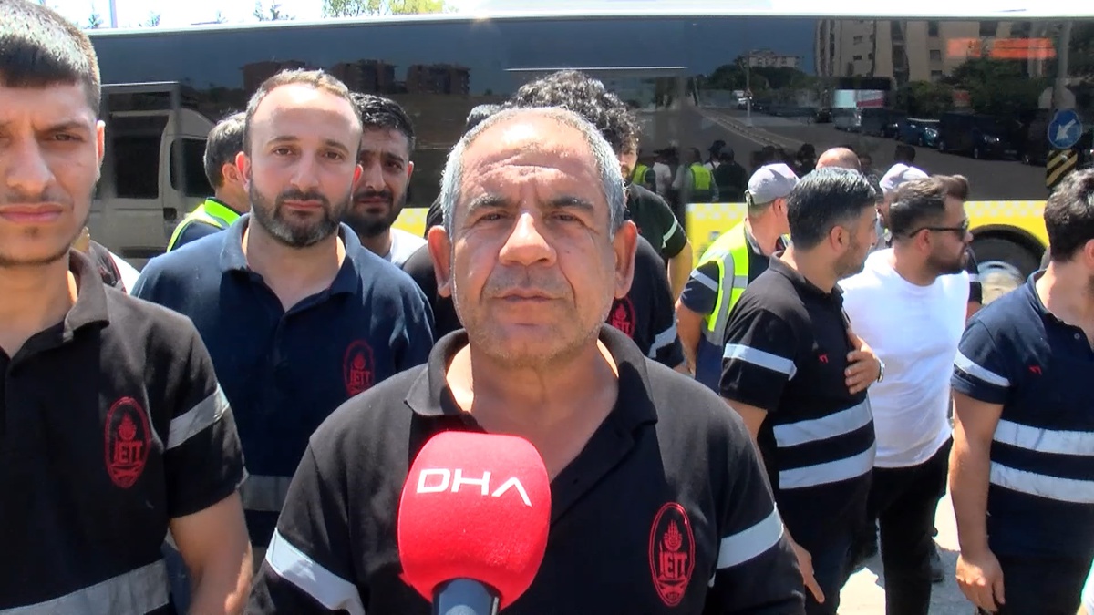 İETT Garajında İşçiler İş Yavaşlattı